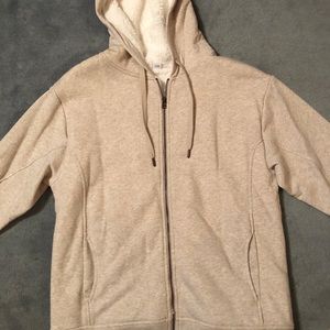 NWOT Womens Oversized Sherpa Lined Hoodie